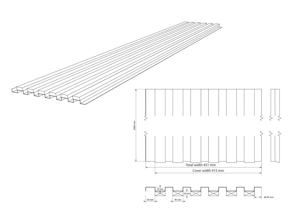 Imagem 3 de 10 na galeria AluWood 240